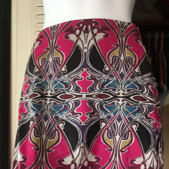⭐️3 for $29 Jaclyn Smith Sateen Midi Skirt - Picture 2 of 6
